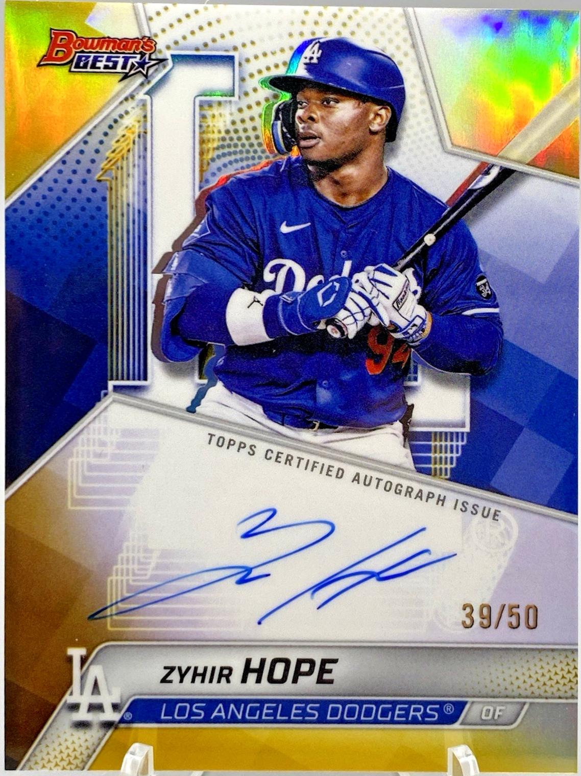 Zyhir Hope [Gold Refractor] #B25-ZH