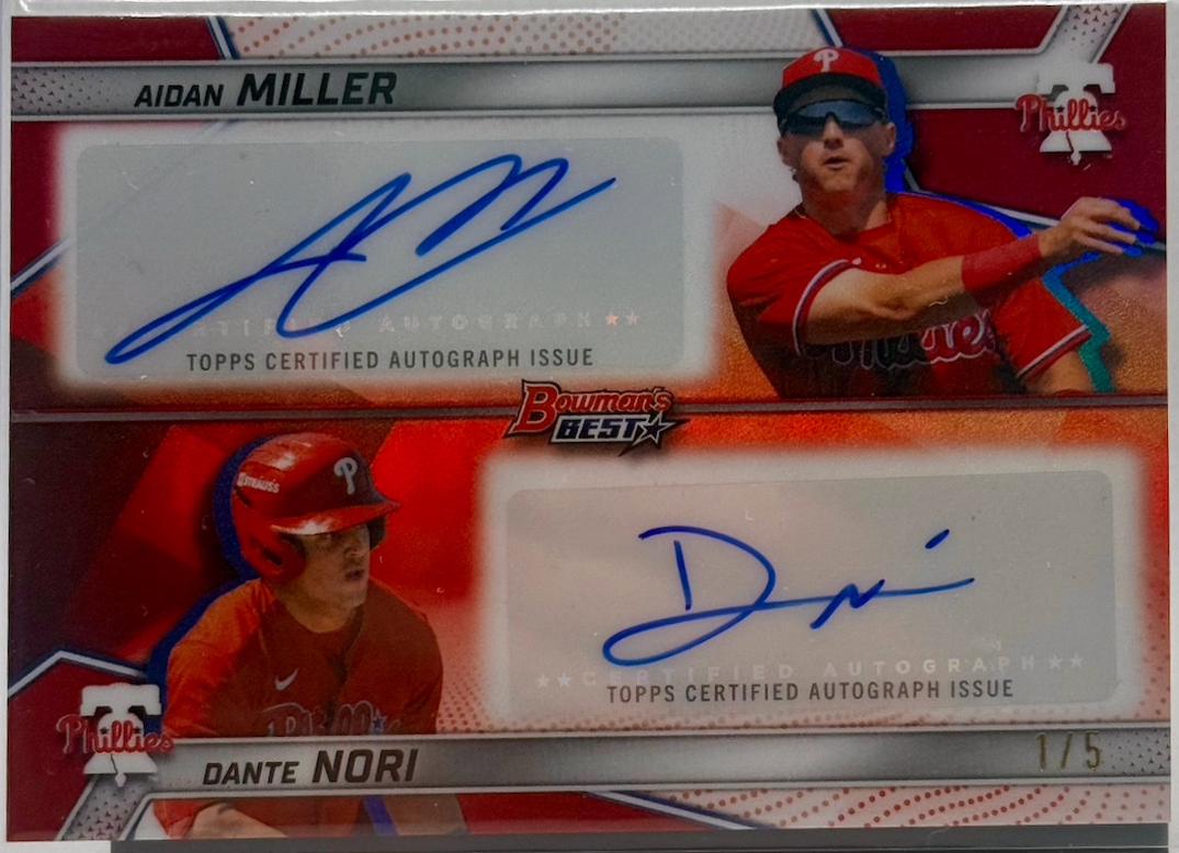 Aidan Miller / Dante Nori [Red] #DA-MN