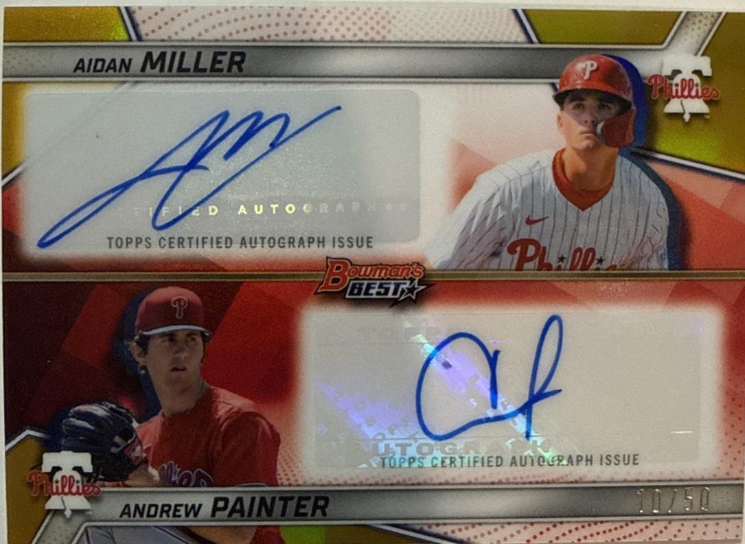 Andrew Painter / Aidan Miller [Gold] #DA-MPA