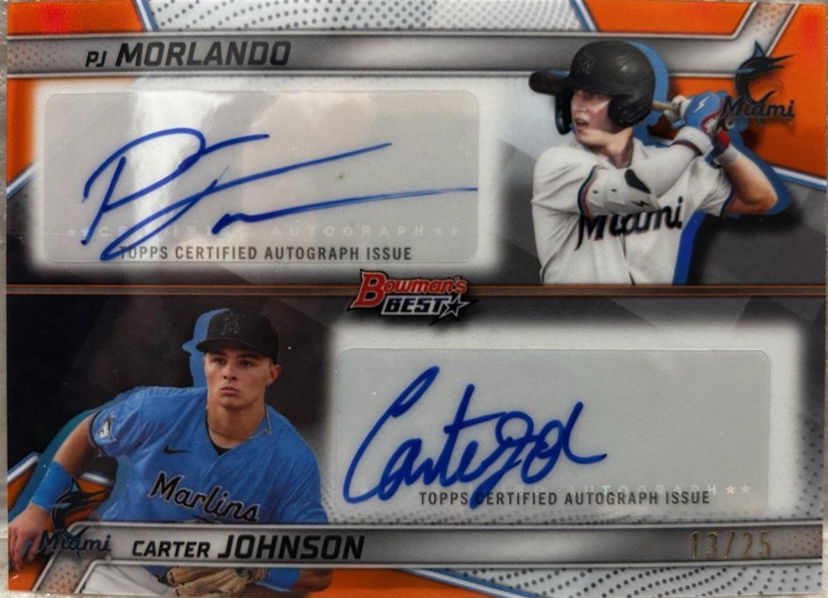Carter Johnson / PJ Morlando [Orange] #DA-MJ