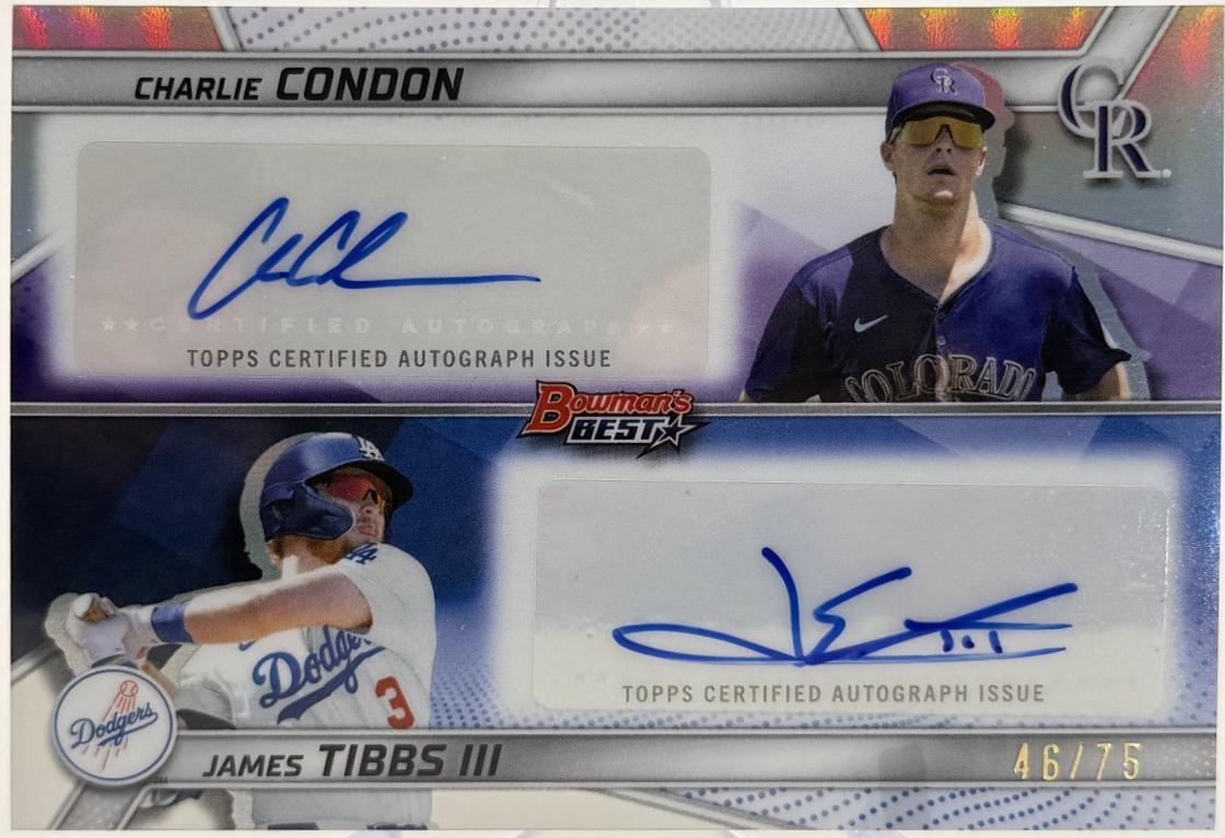 Charlie Condon / James Tibbs III #DA-CT