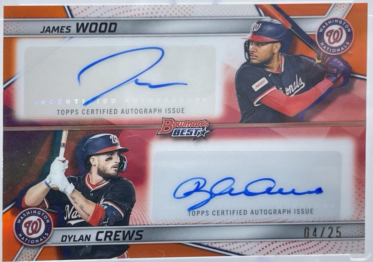 Dylan Crews / James Wood [Orange] #DA-WC