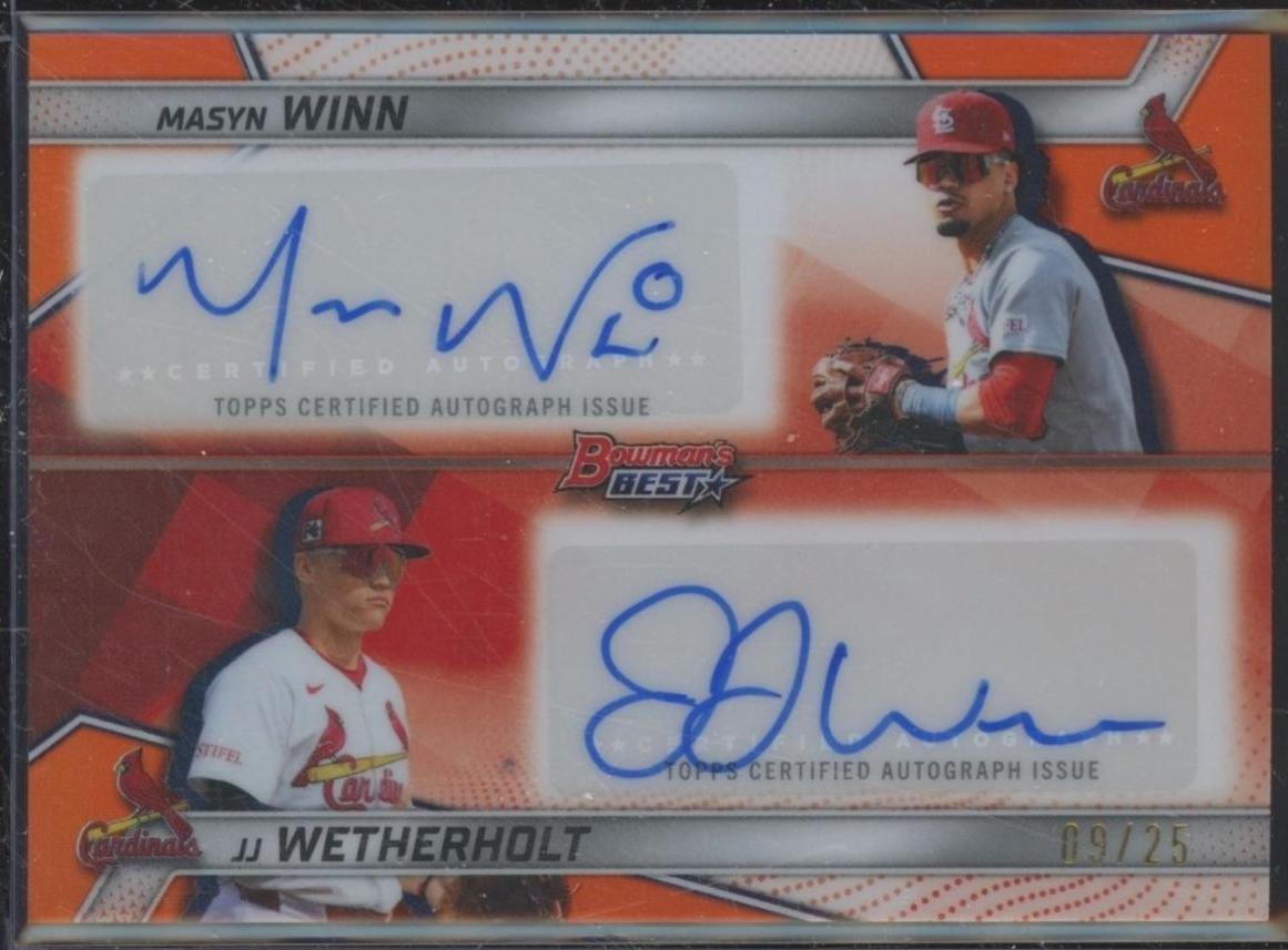 JJ Wetherholt / Masyn Winn [Orange] #DA-WW