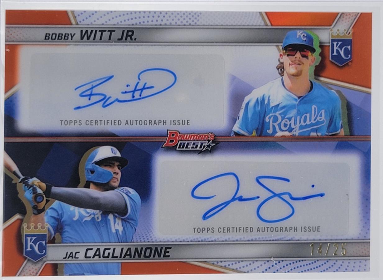 Jac Caglianone / Bobby Witt Jr. [Orange] #DA-WCA