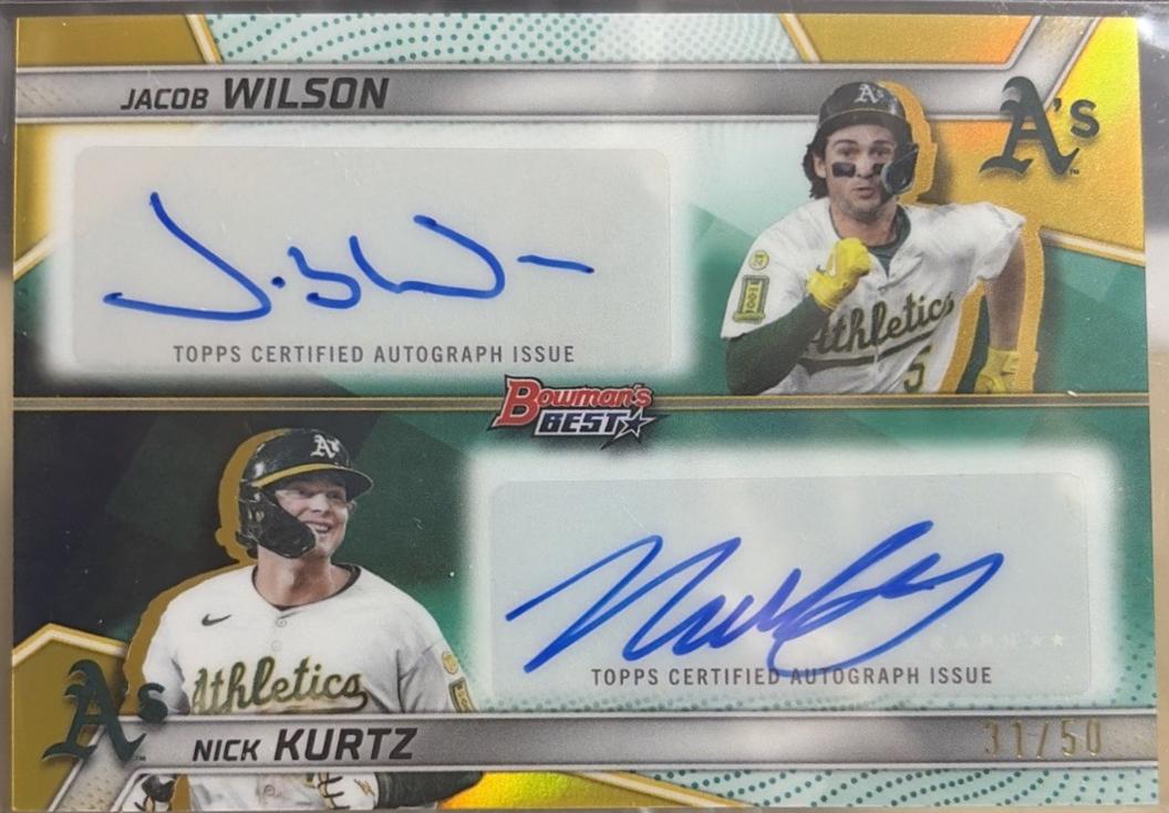 Jacob Wilson / Nick Kurtz [Gold] #DA-WK
