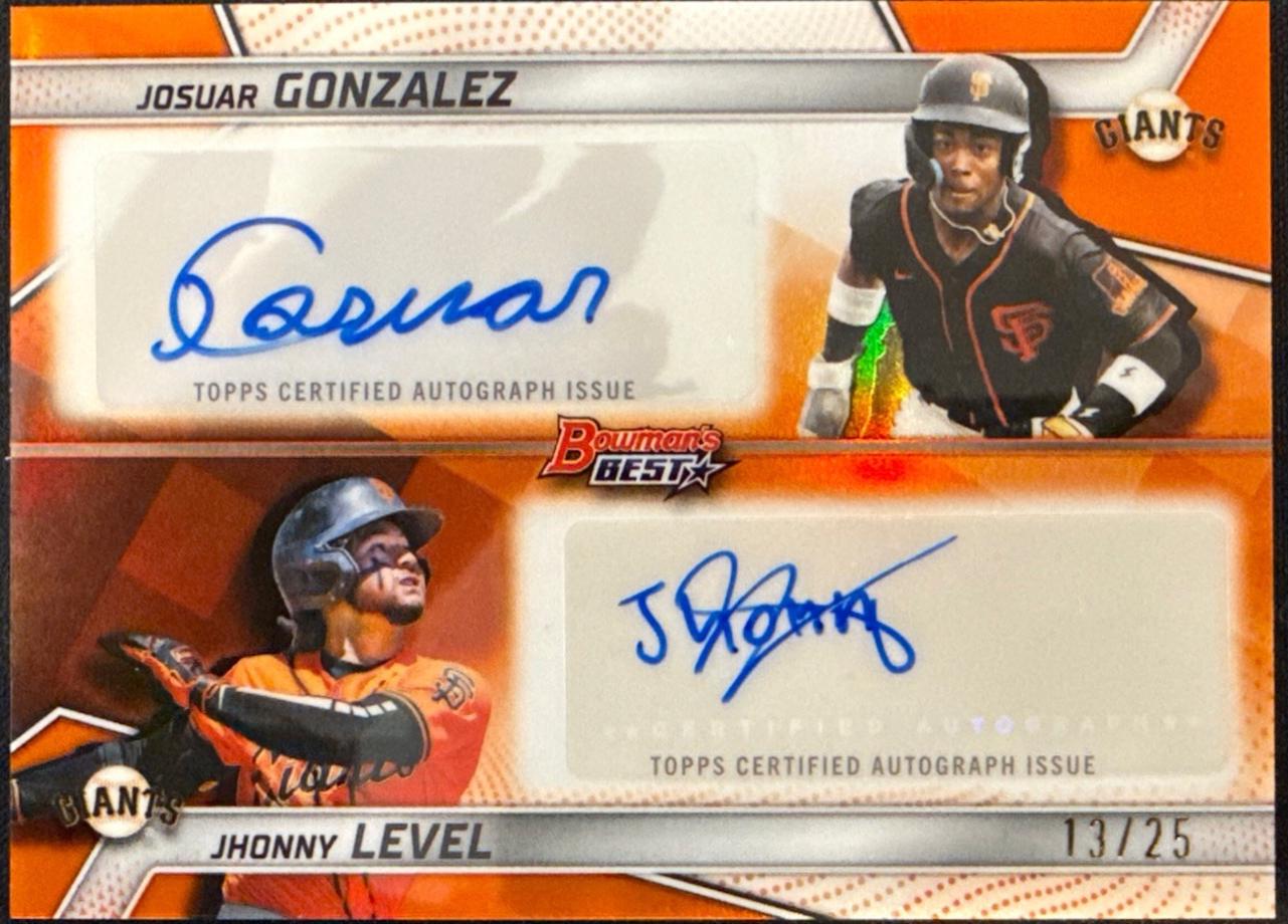 Jhonny Level / Josuar Gonzalez [Orange] #DA-GL