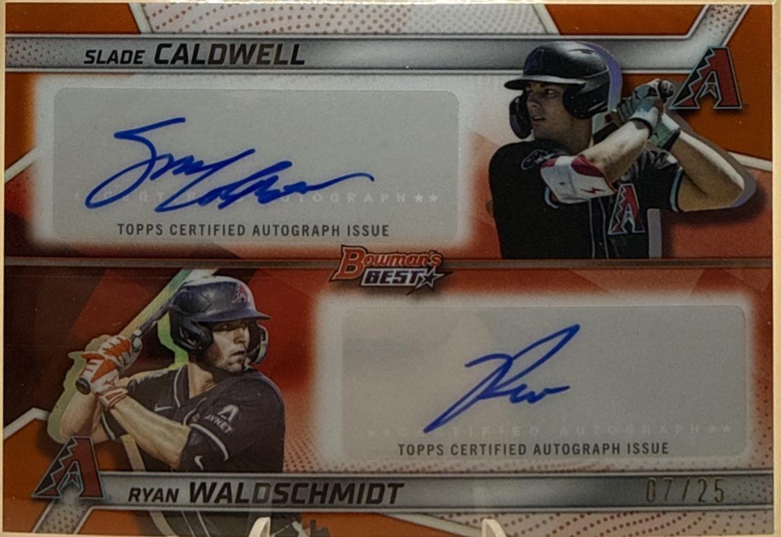 Slade Caldwell / Ryan Waldschmidt [Orange] #DA-CW