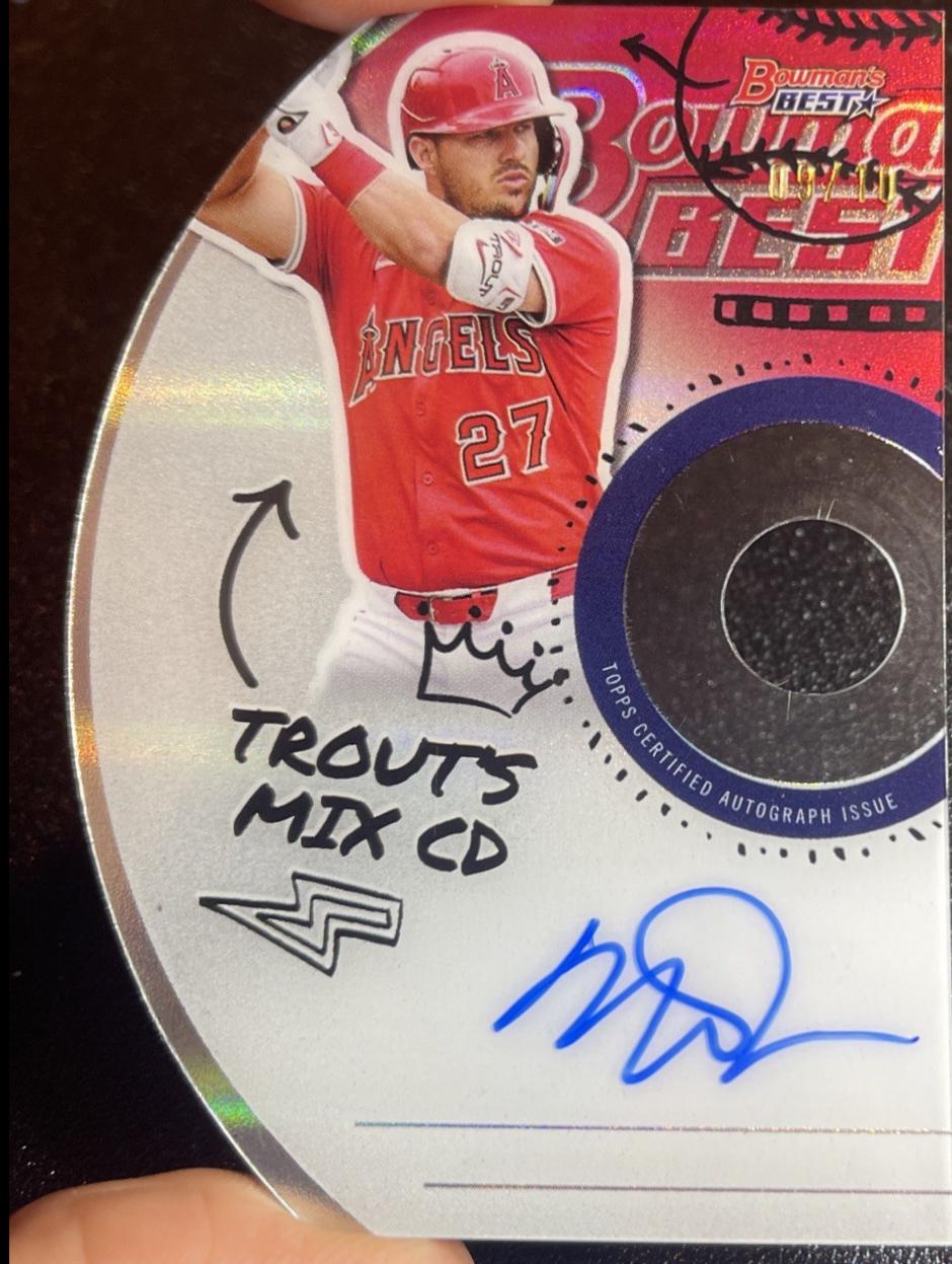 Mike Trout #BMA-MT