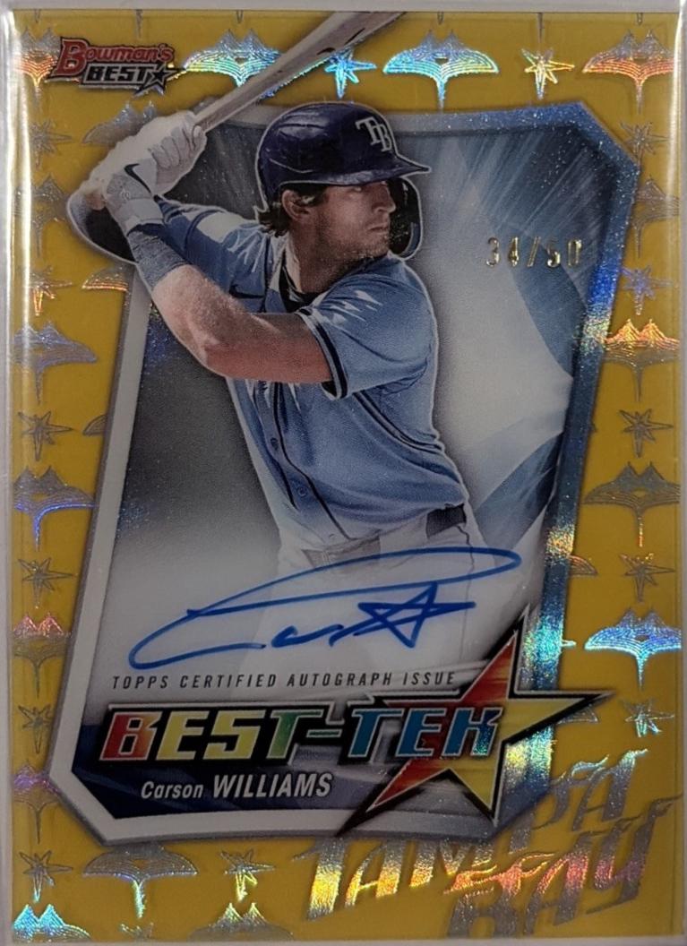 Carson Williams [Gold] #BTA-CW
