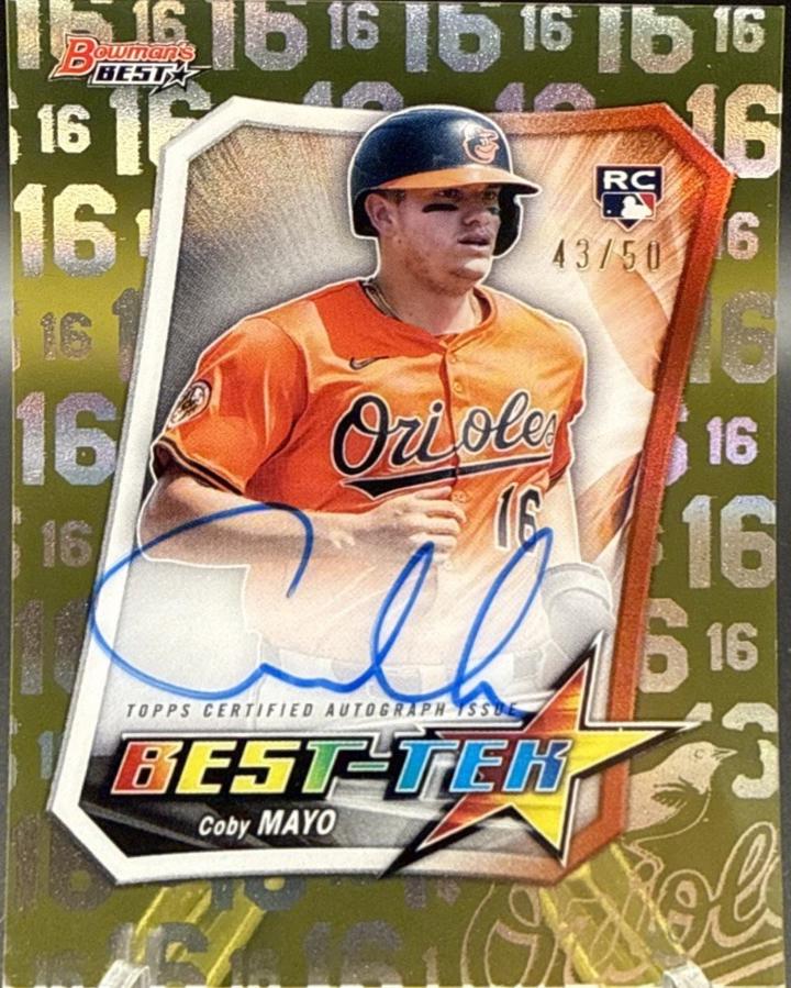Coby Mayo [Gold] #BTA-CMA