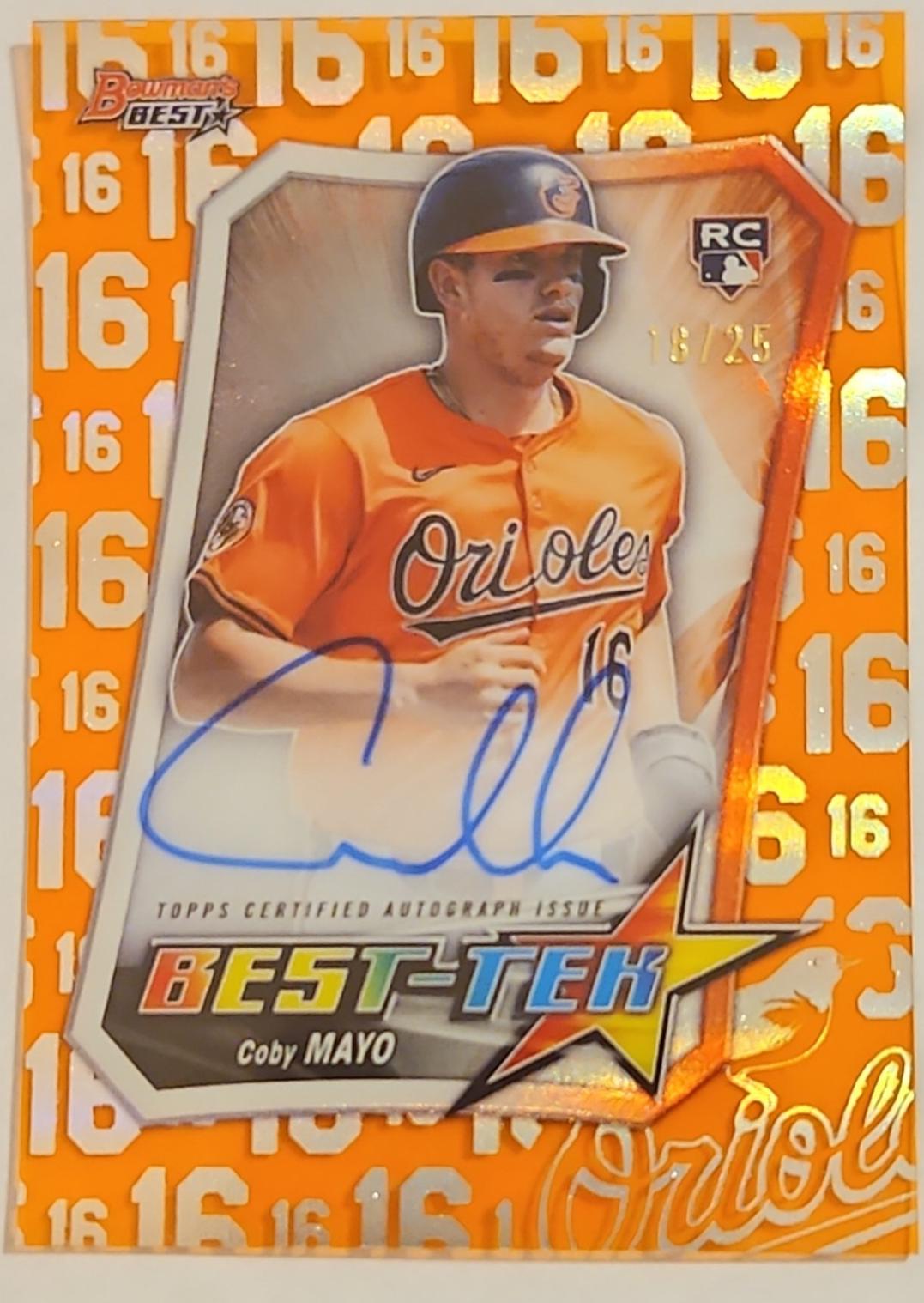 Coby Mayo [Orange] #BTA-CMA