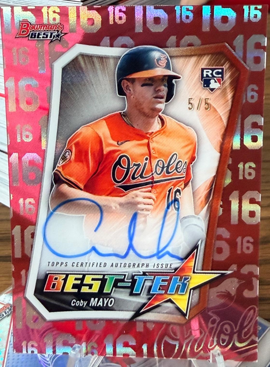 Coby Mayo [Red] #BTA-CMA