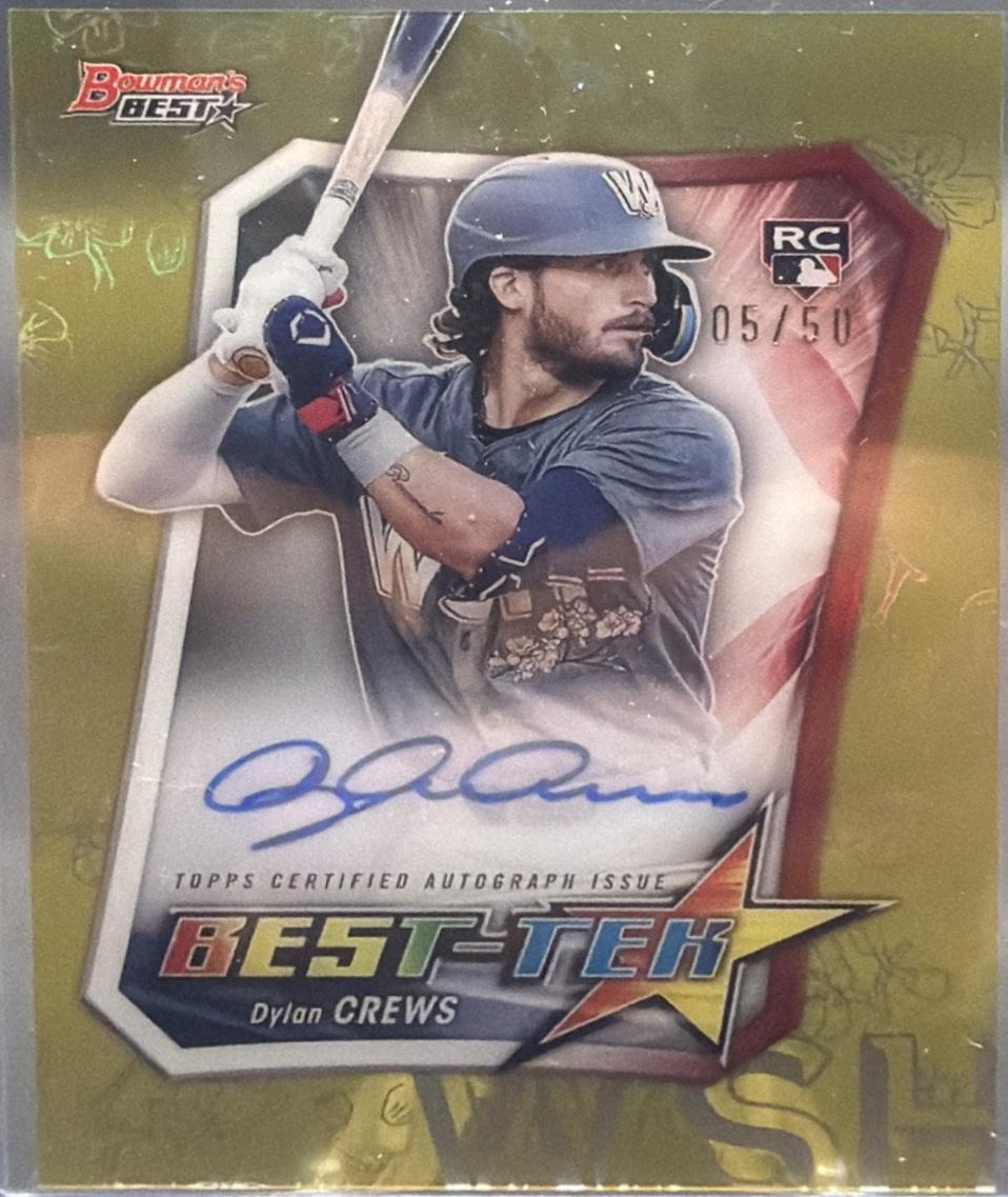 Dylan Crews [Gold] #BTA-DC