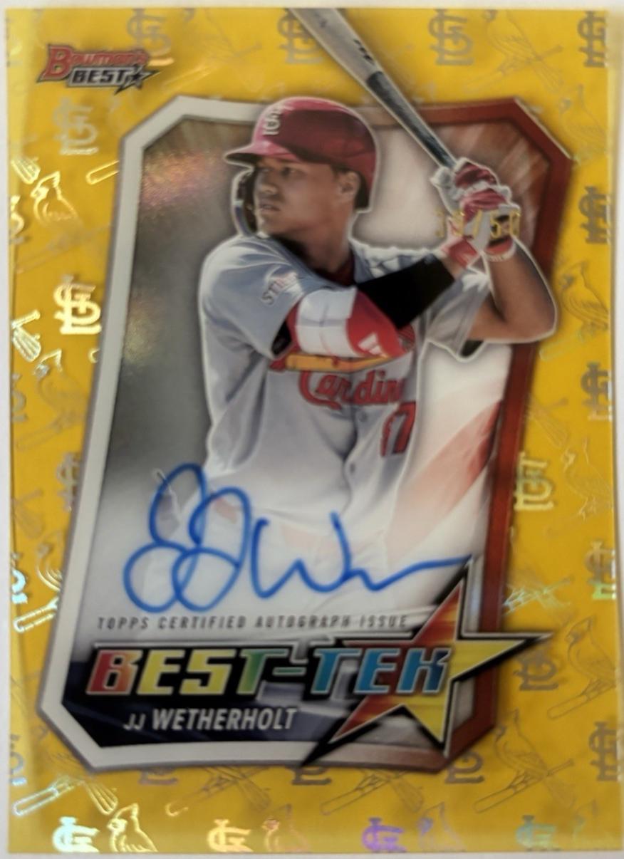 JJ Wetherholt [Gold] #BTA-JW