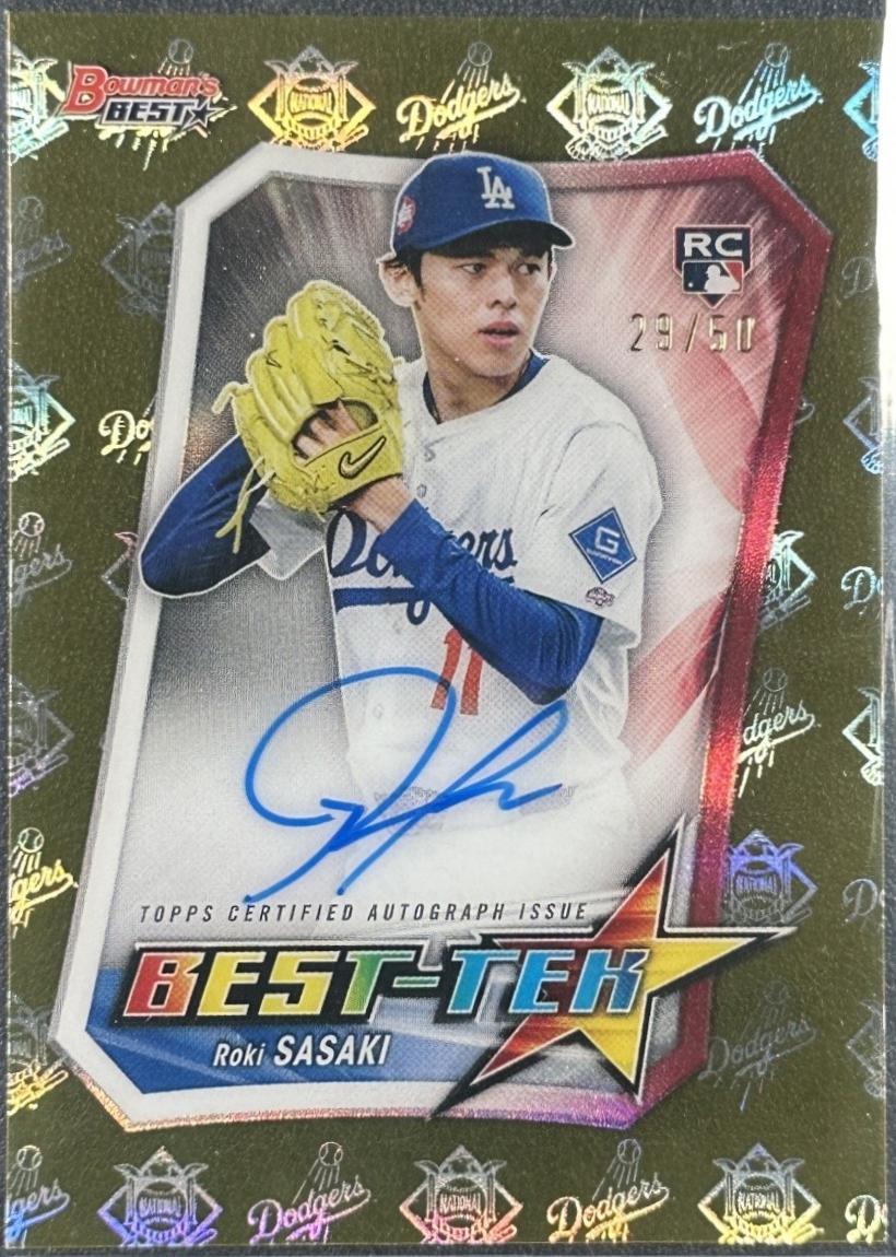 Roki Sasaki [Gold] #BTA-RS
