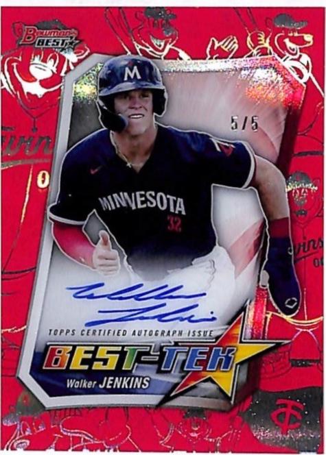 Walker Jenkins [Red] #BTA-WJ
