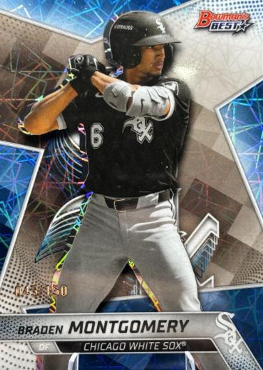Braden Montgomery [Blue Lazer Refractor] #TP-19
