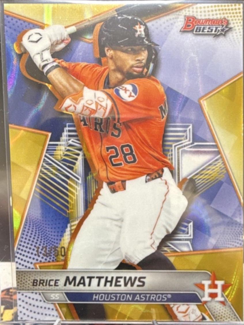 Brice Matthews [Gold Refractor] #TP-18