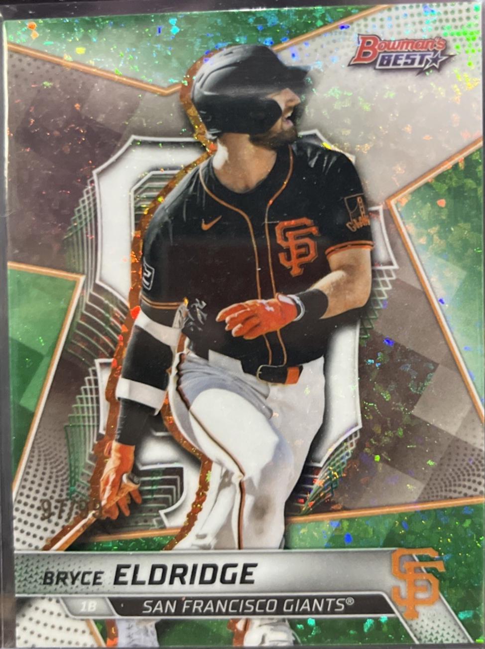 Bryce Eldridge [Green Mini-Diamond Refractor] #TP-15