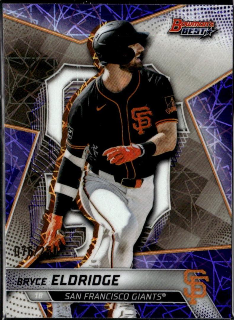Bryce Eldridge [Purple Lazer Refractor] #TP-15