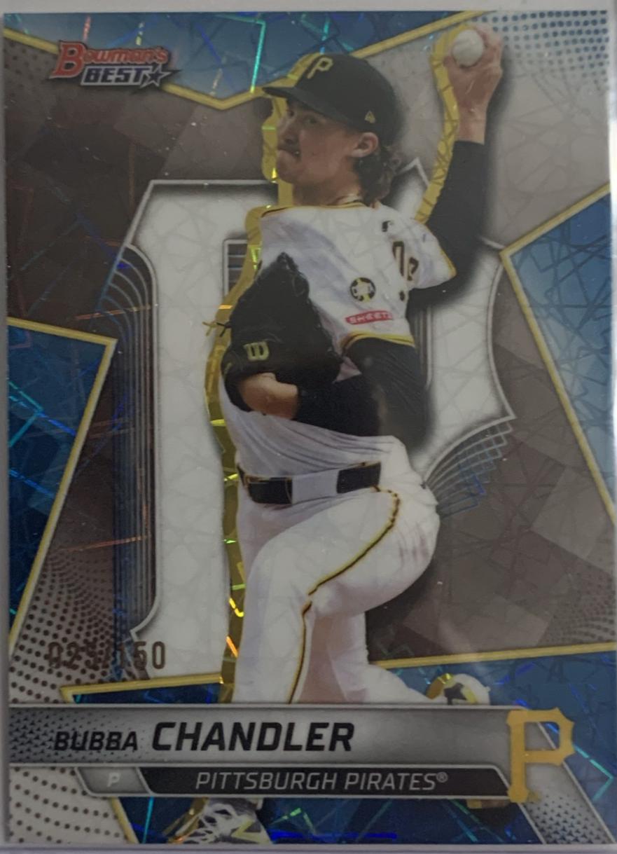 Bubba Chandler [Blue Lazer Refractor] #TP-9