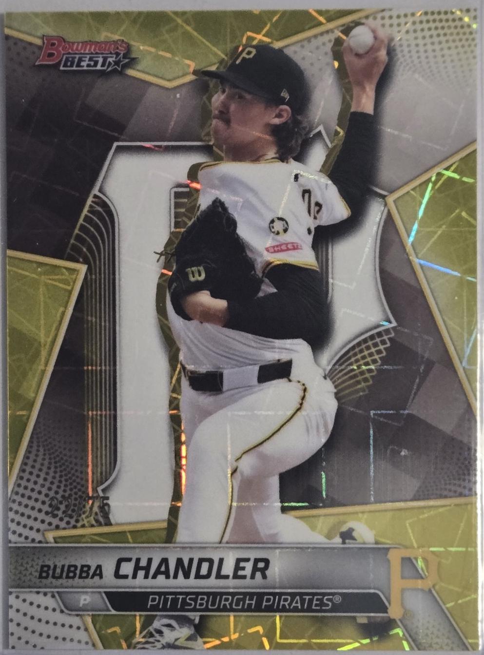 Bubba Chandler [Yellow Lazer Refractor] #TP-9