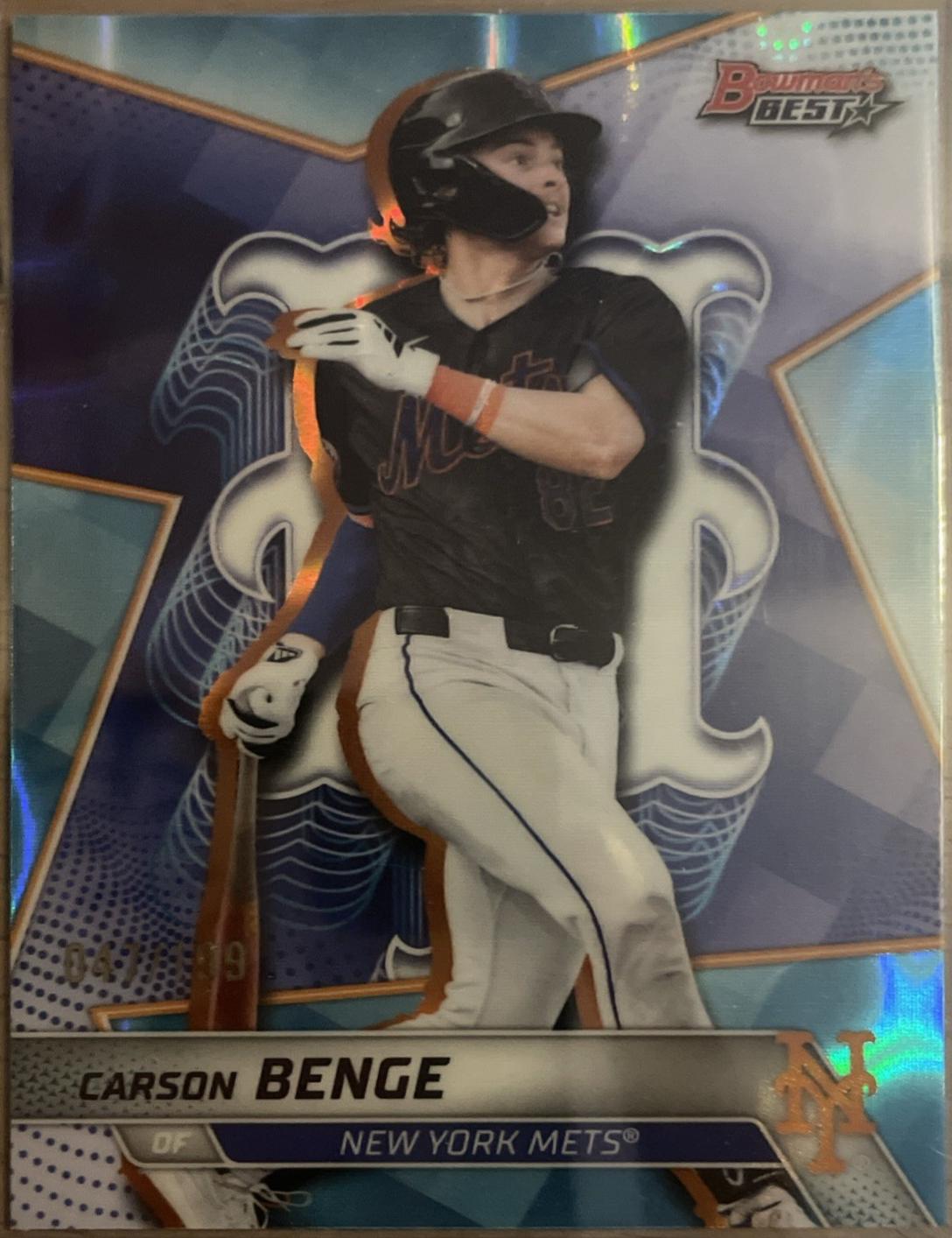Carson Benge [Aqua Lava Refractor] #TP-22