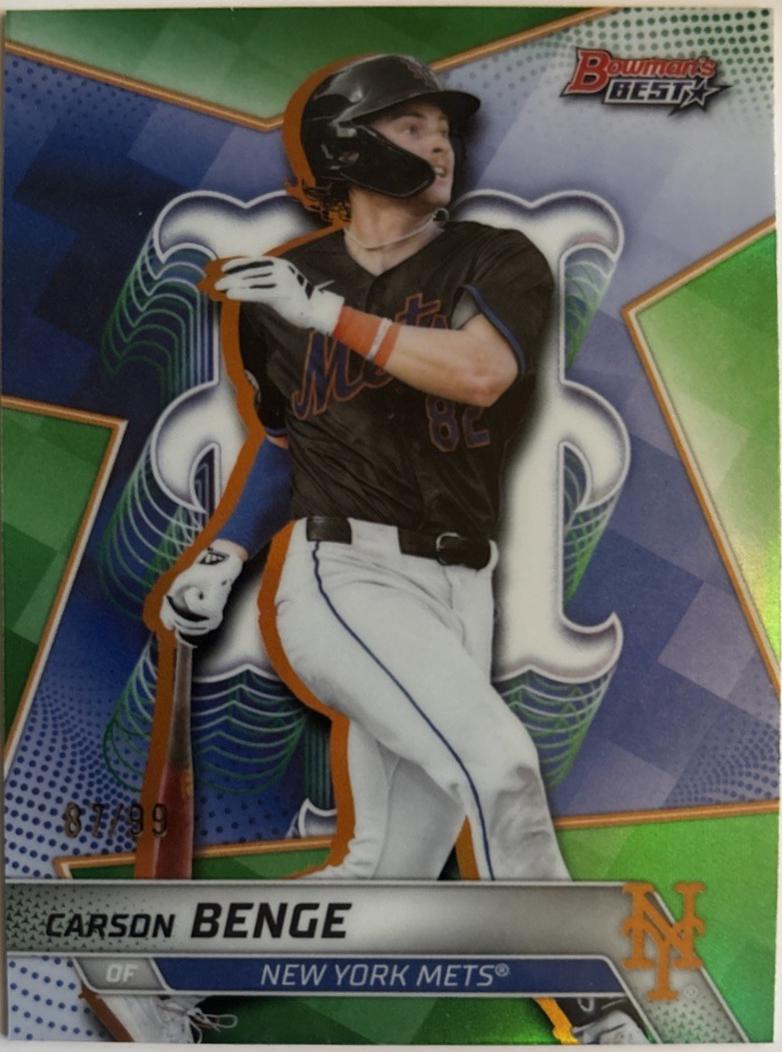 Carson Benge [Green Refractor] #TP-22