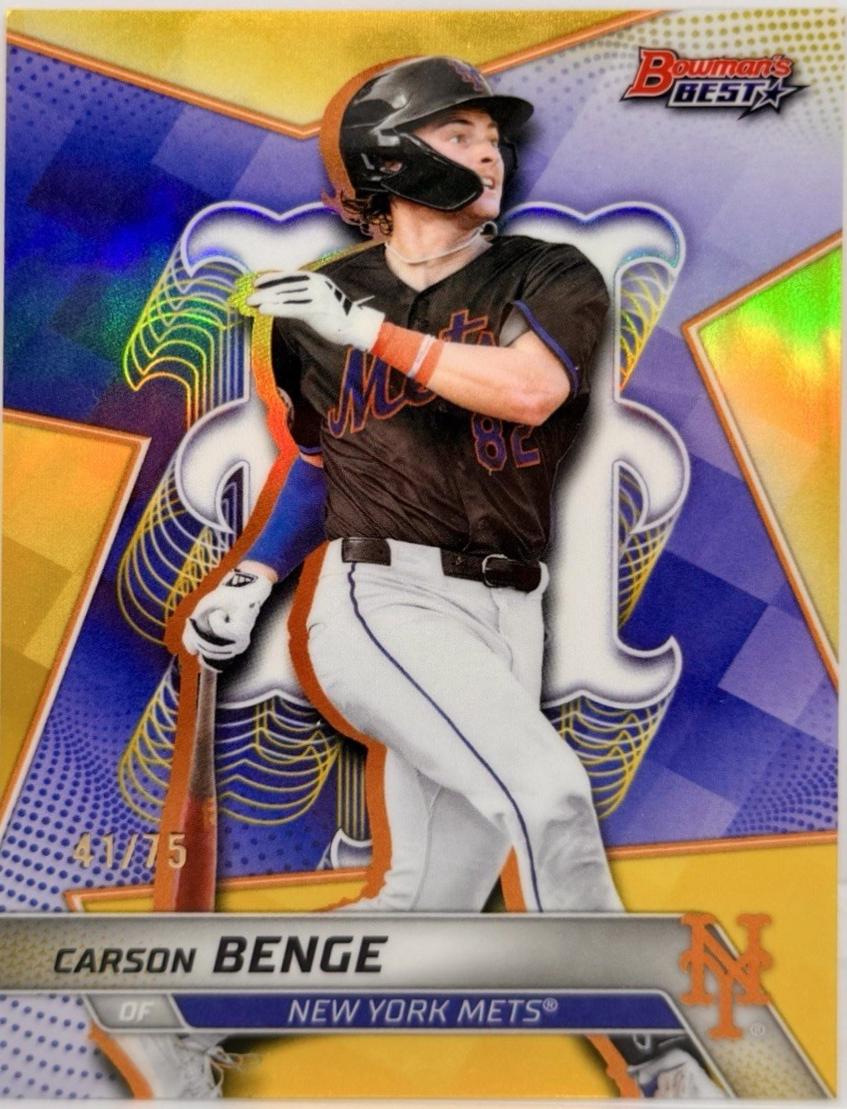 Carson Benge [Yellow Refractor] #TP-22