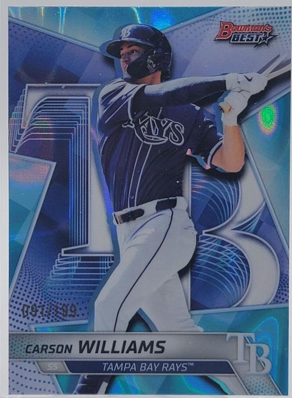 Carson Williams [Aqua Lava Refractor] #TP-10