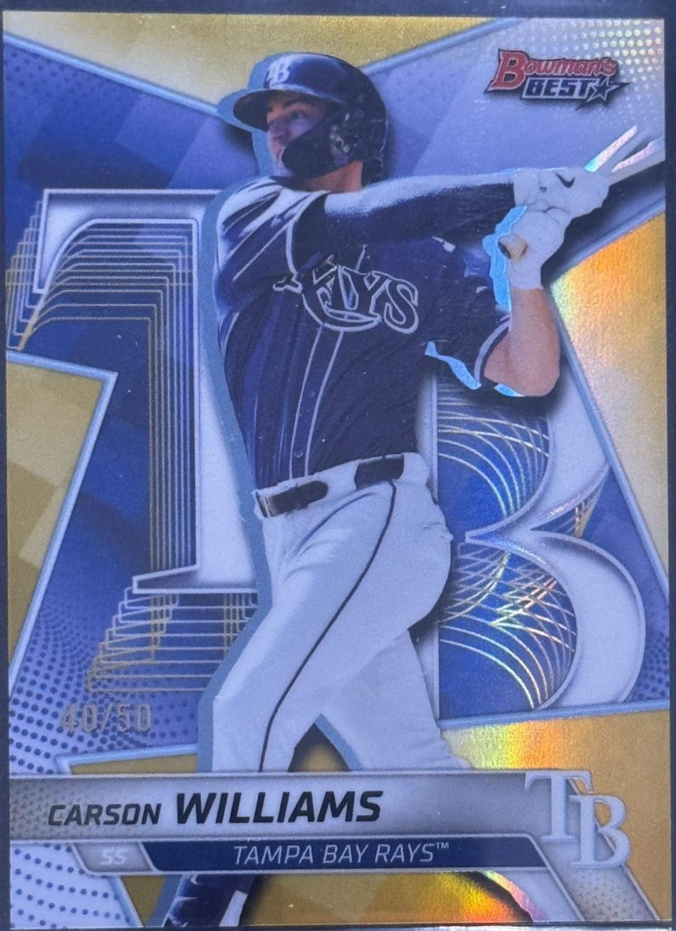 Carson Williams [Gold Refractor] #TP-10