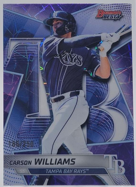 Carson Williams [Purple Lazer Refractor] #TP-10