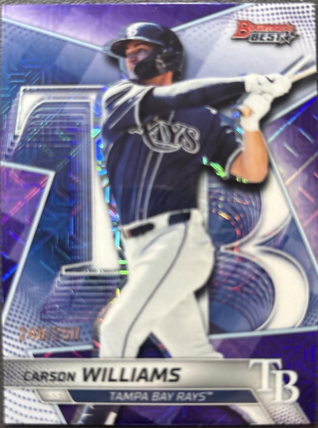 Carson Williams [Purple Mojo Refractor] #TP-10