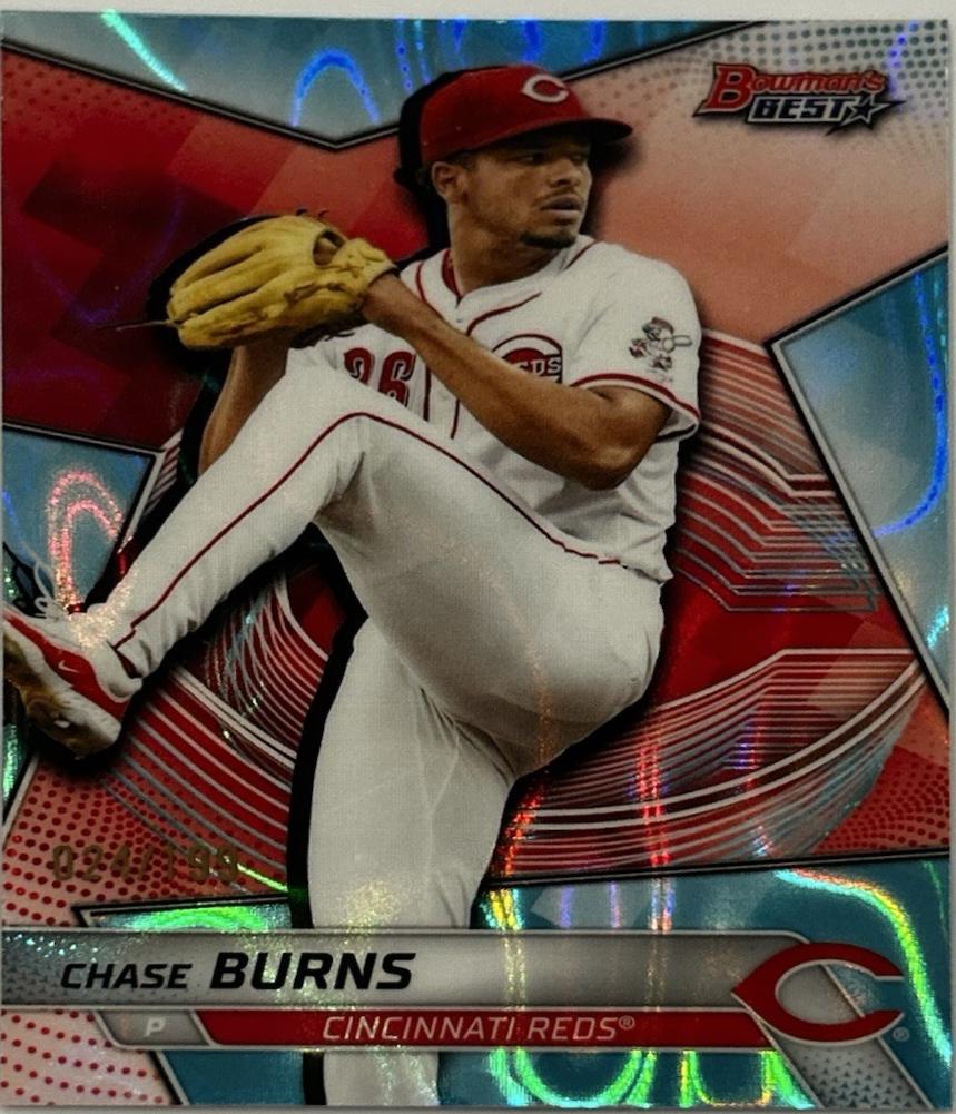 Chase Burns [Aqua Refractor] #TP-21
