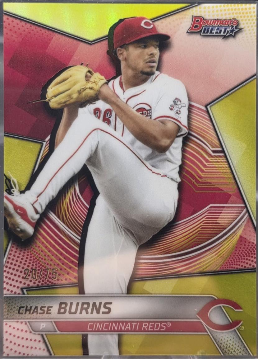 Chase Burns [Yellow Refractor] #TP-21