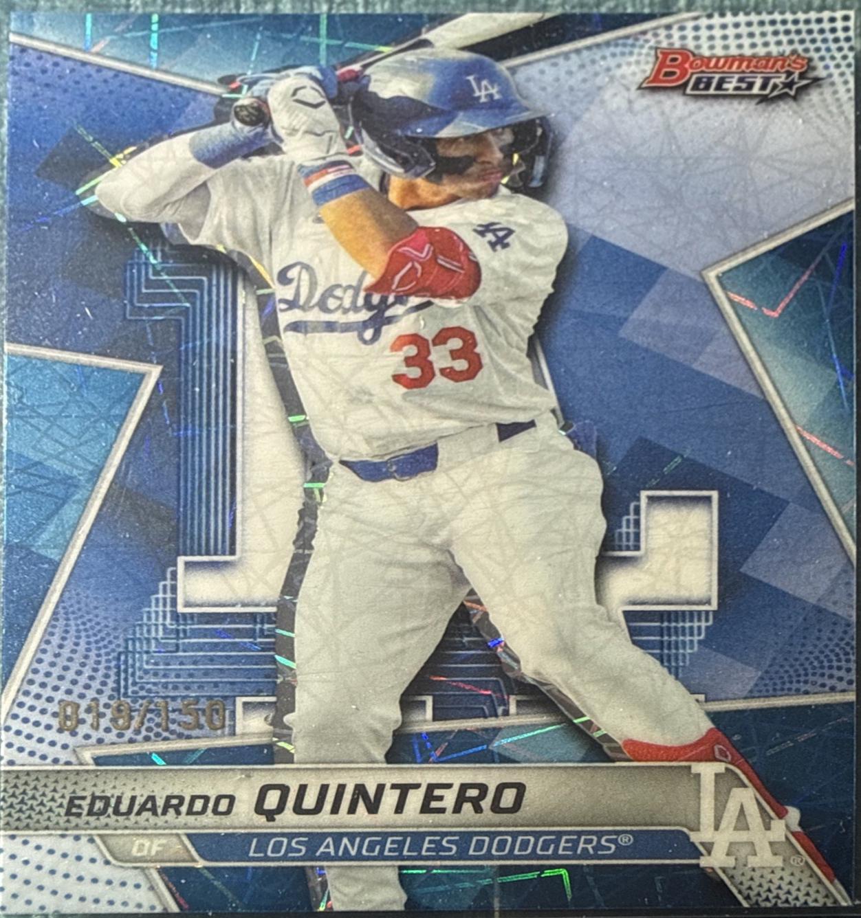 Eduardo Quintero [Blue Lazer Refractor] #TP-29