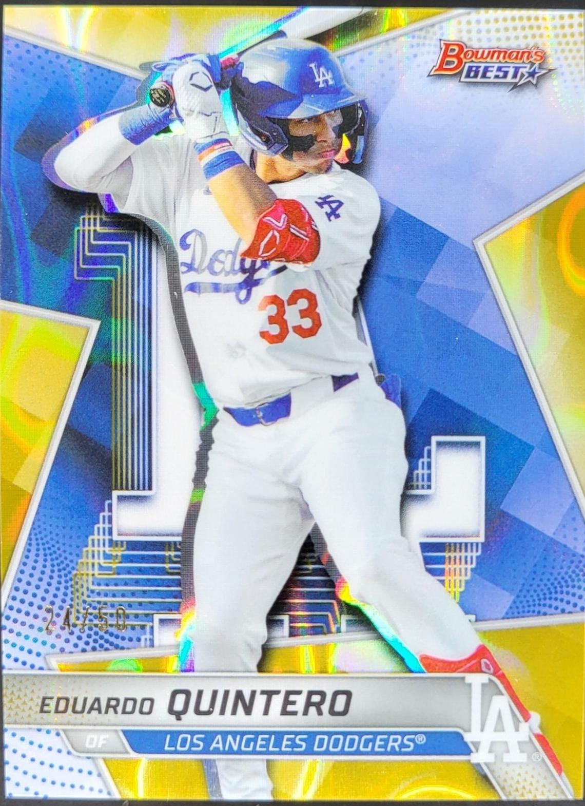 Eduardo Quintero [Gold Lava Refractor] #TP-29