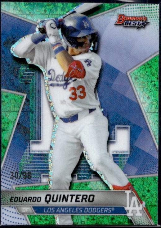 Eduardo Quintero [Green Mini-Diamond Refractor] #TP-29