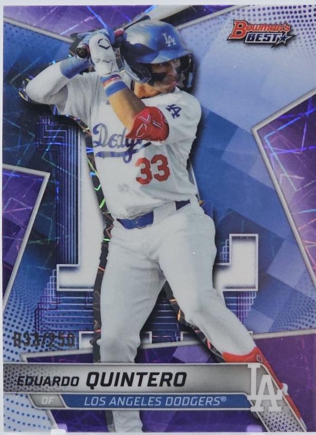 Eduardo Quintero [Purple Lazer Refractor] #TP-29