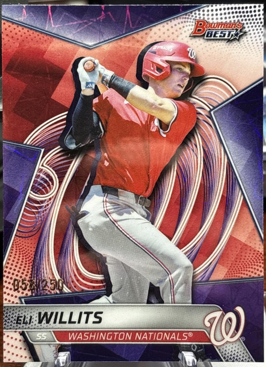 Eli Willits [Purple Lazer Refractor] #TP-20