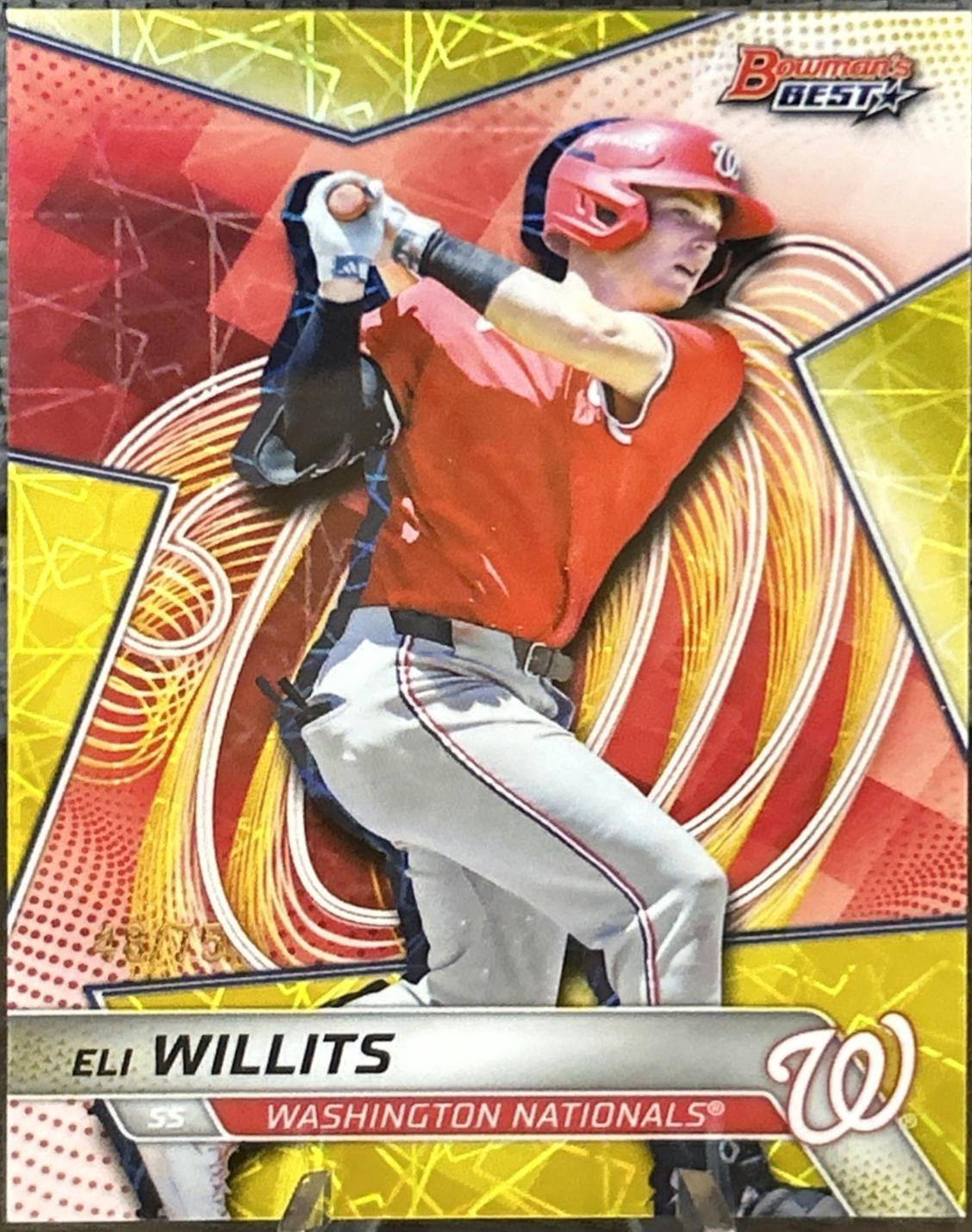 Eli Willits [Yellow Lazer Refractor] #TP-20