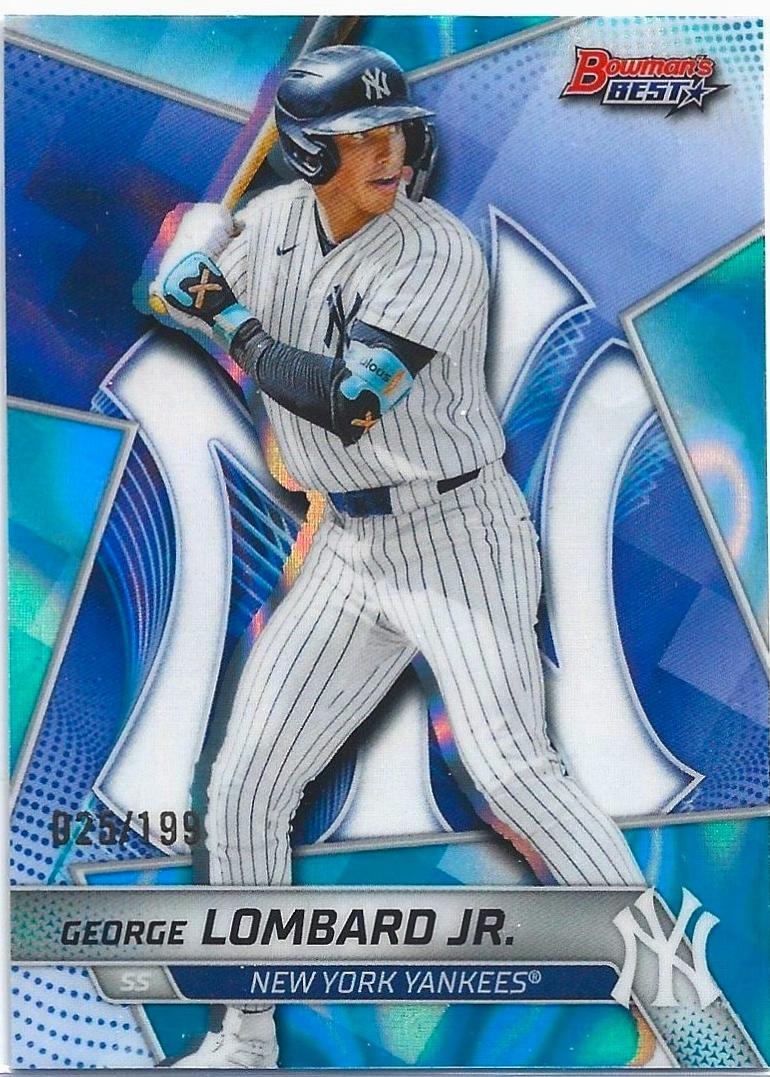 George Lombard Jr. [Aqua Lava Refractor] #TP-23