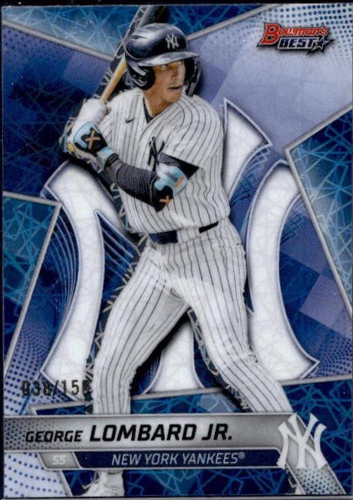 George Lombard Jr. [Blue Lazer Refractor] #TP-23