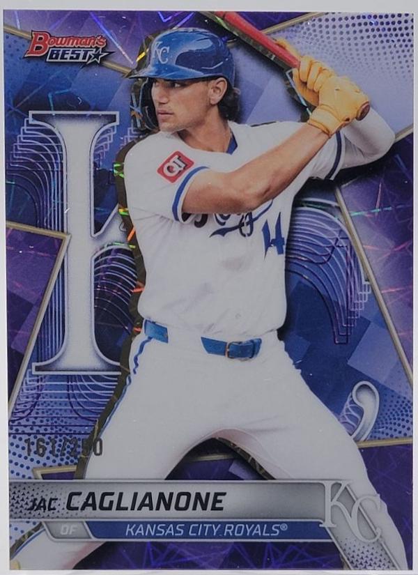 Jac Caglianone [Purple Lazer Refractor] #TP-3