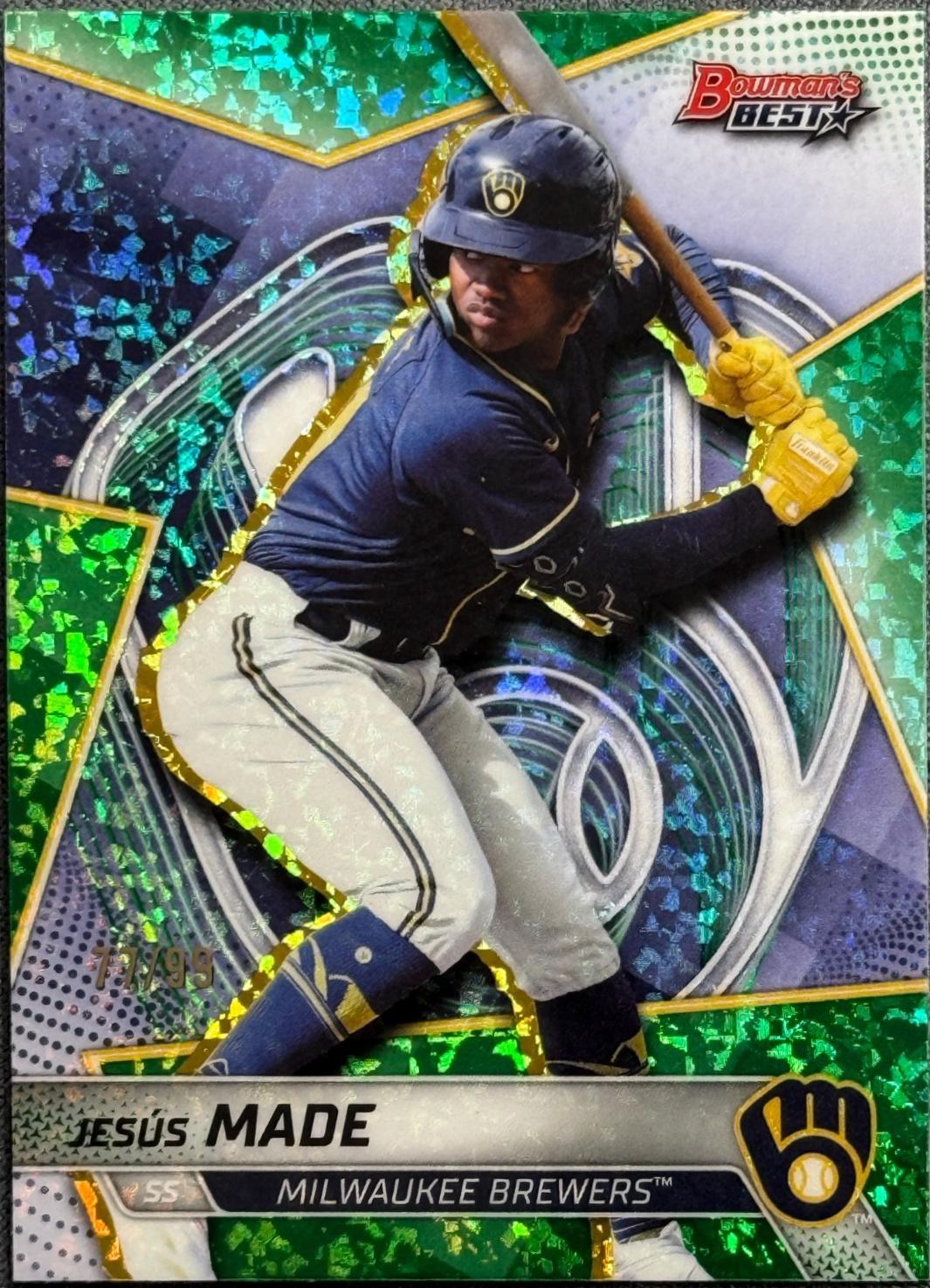 Jesus Made [Green Refractor] #TP-17