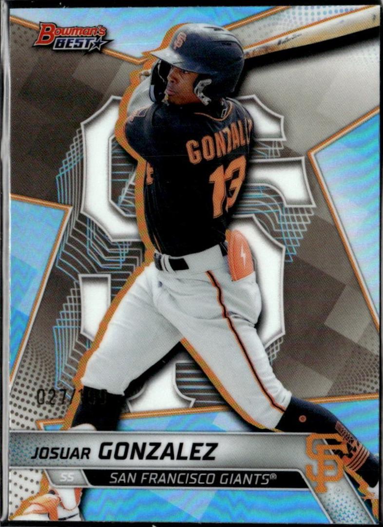Josuar Gonzalez [Aqua Refractor] #TP-13