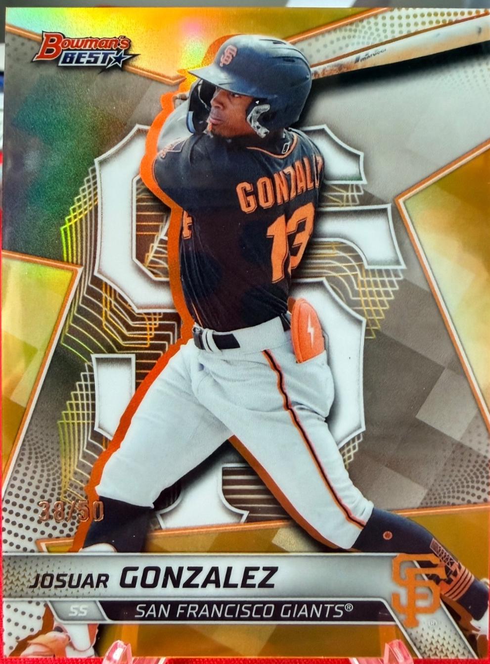 Josuar Gonzalez [Gold Refractor] #TP-13