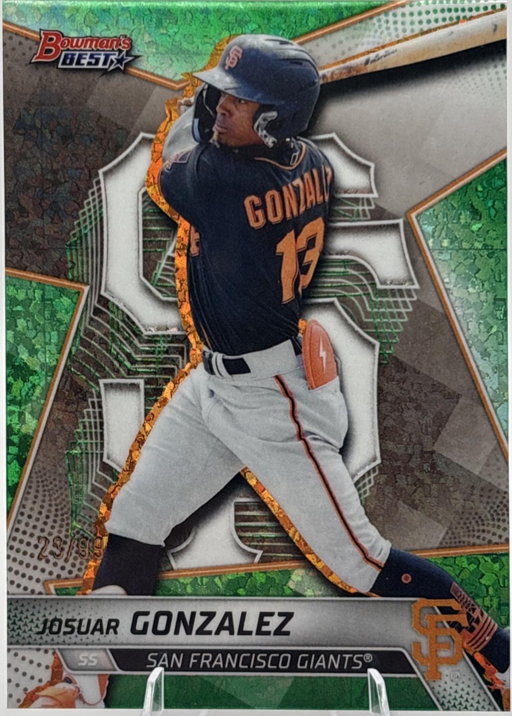 Josuar Gonzalez [Green Refractor] #TP-13