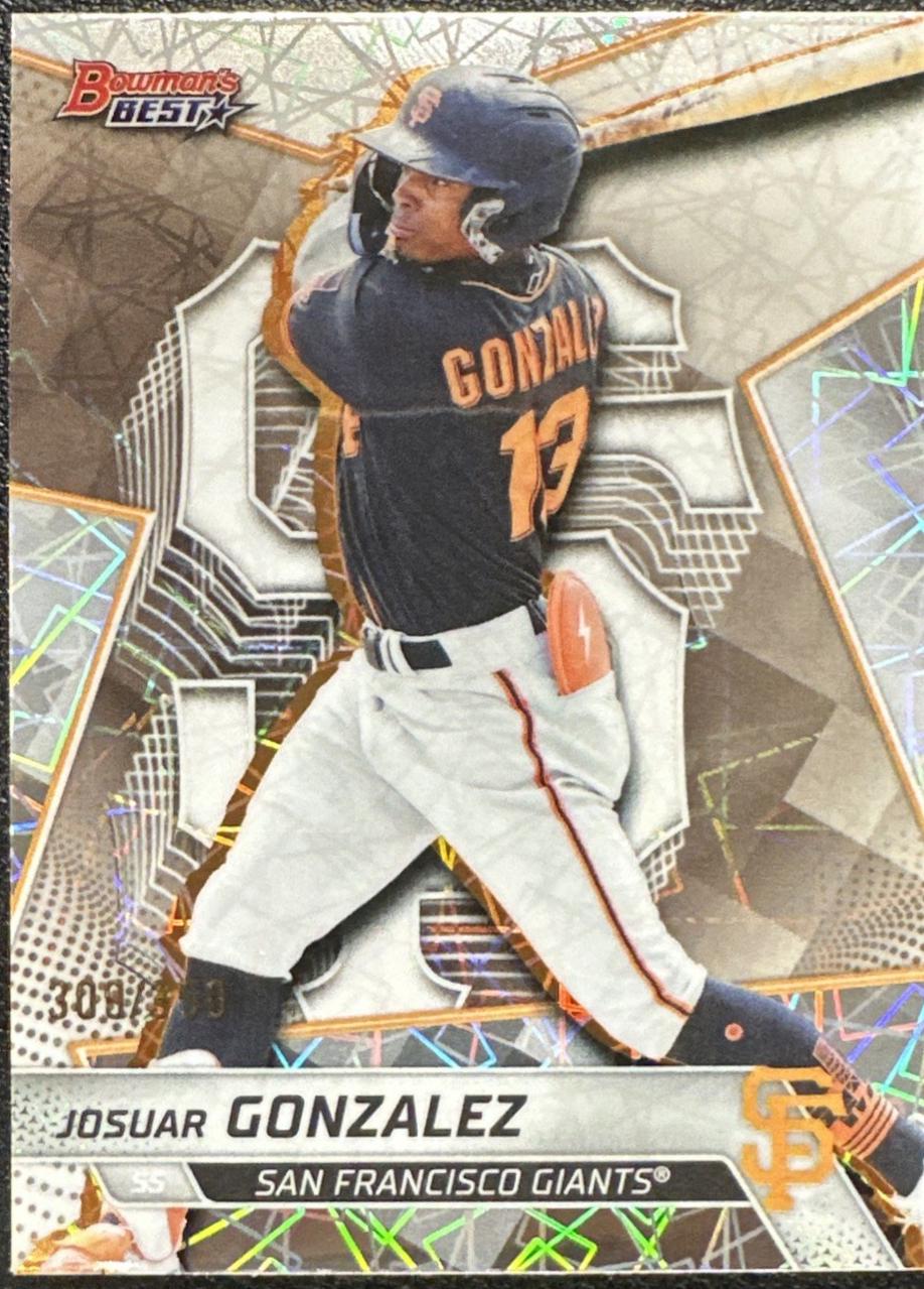 Josuar Gonzalez [Lazer Refractor] #TP-13