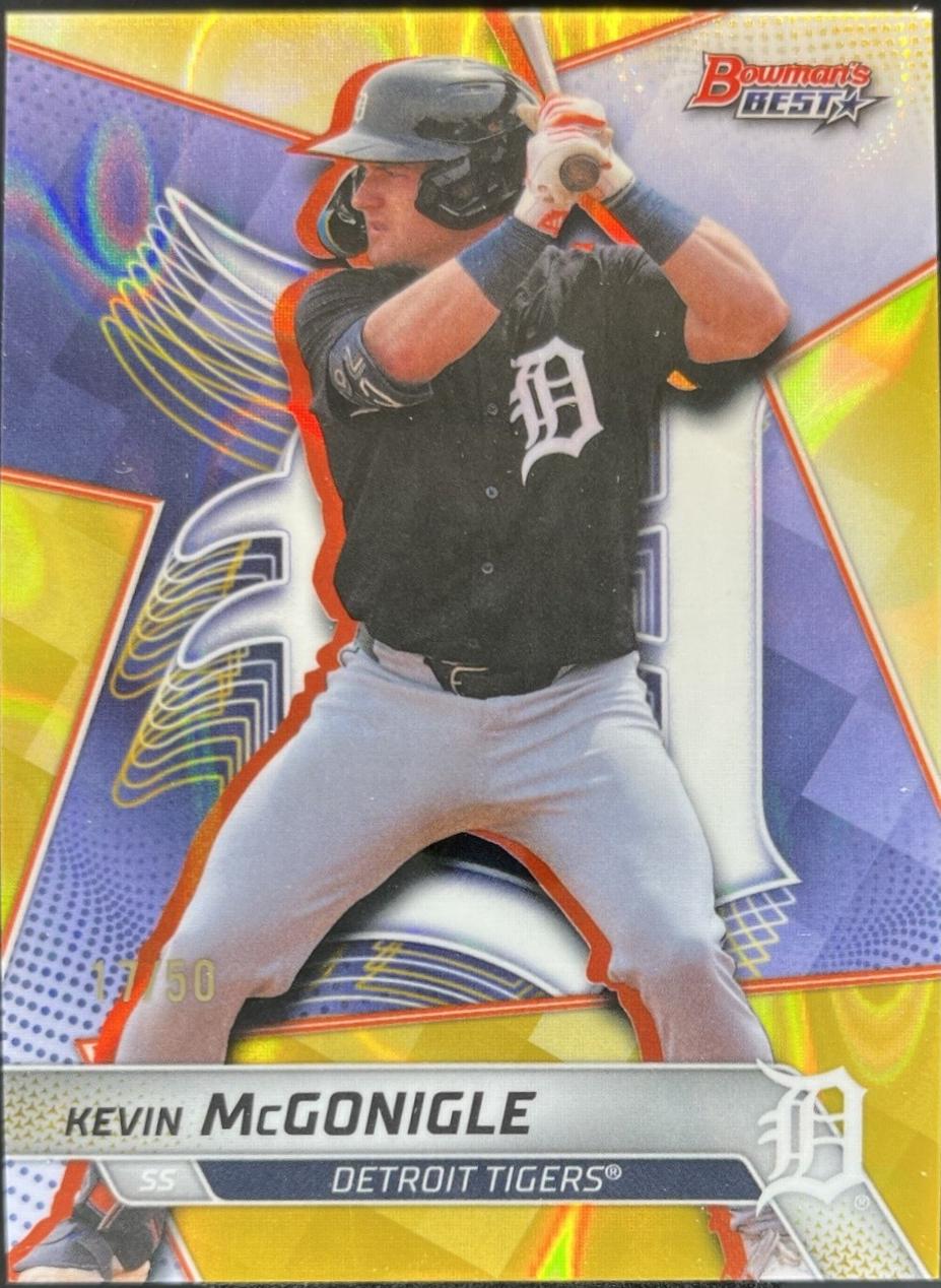 Kevin McGonigle [Gold Lava Refractor] #TP-28